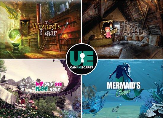 The Ultimate Escape Rooms