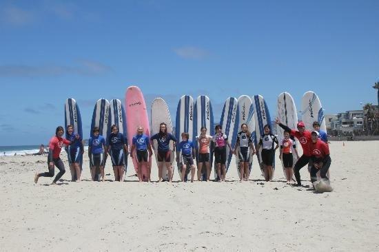 Los Angeles Surfing Lessons